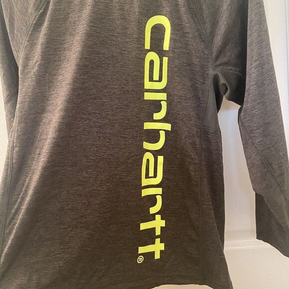 Carhartt Force Extremes Long Sleeve Performance T Shirt Kids Size Medium 10-12 - Picture 4 of 10